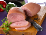 Noix de jambon cuit supérieur avec couenne