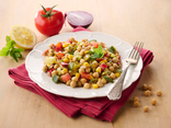 Salade de pois chiche aux légumes