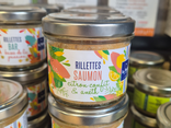 Rillette de saumon, citron vert et aneth