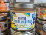 Rillette de thon blanc, gingembre et citron vert