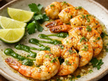 Gambas à l'ail