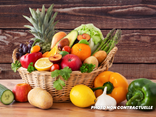 Panier de légumes de saison - Bio