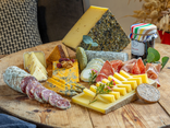 Plateau cocktail/apéritif - Fromages + Charcuterie