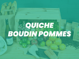 Quiche boudin pommes