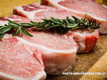 Colis de porc fermier