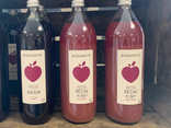 Jus de peche de vigne