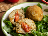 Polpette de riz pesto & tomates confites