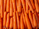 Carottes lavées