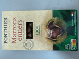 Marrons entiers cuits sous vide