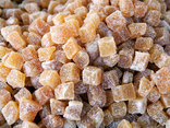 Gingembre confit cube
