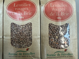 Lentilles rouge de la brie