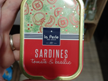 Sardines tomate et basilic