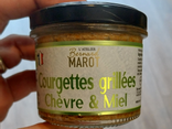 Tartinable courgette grillées chèvre miel