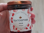 Confiture tea together fraise