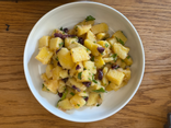 Salade de pommes de terre et olives Kalamata