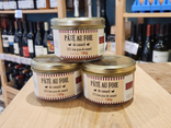 Pâté au foie gras de canard fermier en conserve