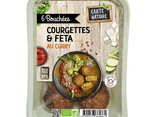 Bouchées courgettes, feta et curry