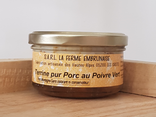 Terrine pur porc au poivre, 160g