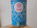 Lait de coco 17% bio 400ml