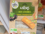 Nems aux légumes
