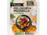 Bouchées pois chiche et mozza
