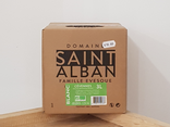 Domaine de St Alban blanc, cubis 3L