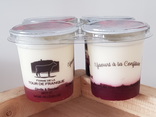 Yaourts fruits rouges fermiers de vache (4*125g)