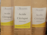 Acide citrique ( alimentaire) 500g