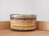 Terrine pur porc au Genièvre, 160g
