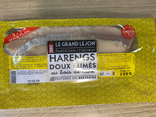 Filets de hareng doux fumés
