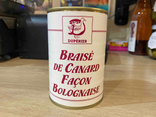 Braisé de canard - sauce bolognaise au canard