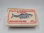 Filet de harengs doux en boîte bois