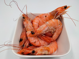 Petites crevettes roses