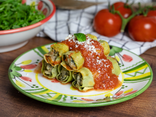 Cannelloni veau, épinards & poireaux