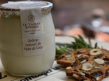 Le yaourt Bordier arôme noix de coco