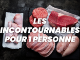 Les incontournables pour une personne