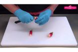 Radis épluchés