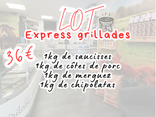 Lot express grillades