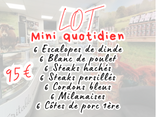 Lot mini quotidien