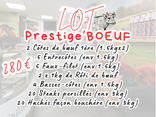 Lot prestige'boeuf