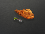 Côte de porc panée - Le porc français - Copie