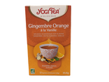 Yogi tea gingembre orange à la vanille