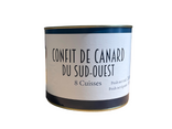 Cuisses de canard confites - 8 cuisses - 2kg