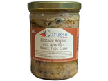 Pintade Royale aux morille sauce foie gras - 800g