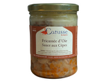 Fricassé d'Oie sauce aux cèpes - 800g