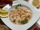 Gambas au citron