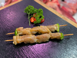 Brochette de dinde thym citron