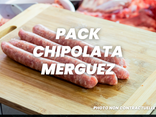 1 kg chipolatas /1 kg merguez