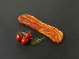 Poitrine de porc en tranche mariné sauce tex mex