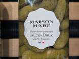 Cornichons pimentés Aigre-Doux "Maison Marc"